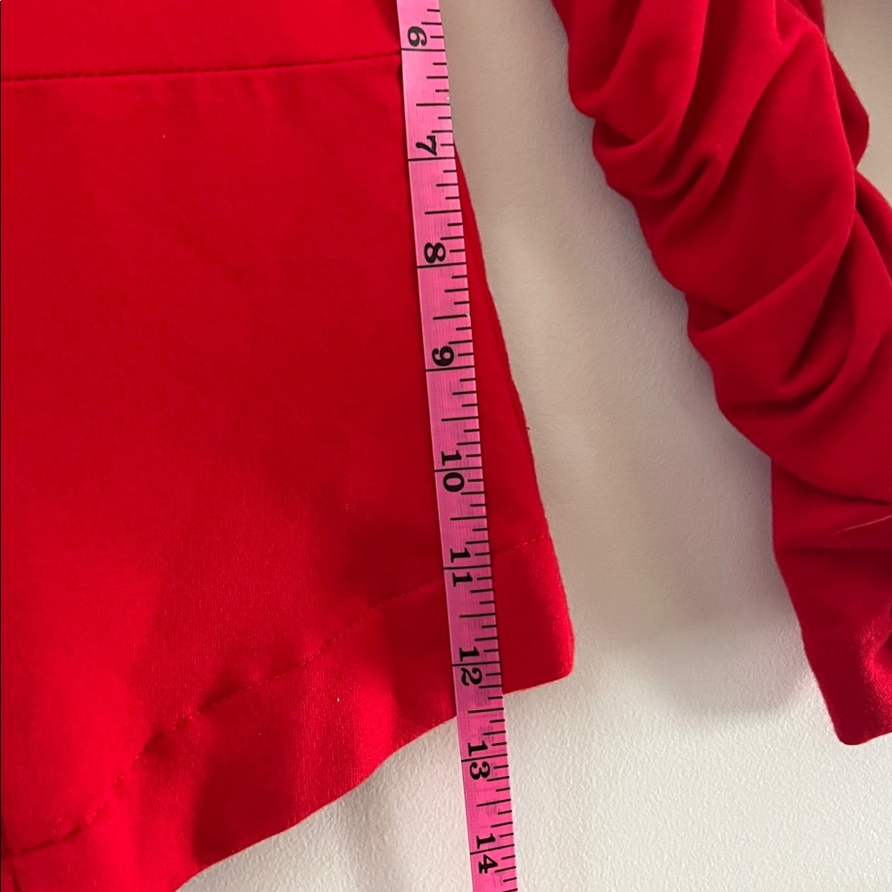 JohnPaulRichard Chic Tangerine Zip Up Jacket Ruched Sleeves Size S - Picture 8 of 10